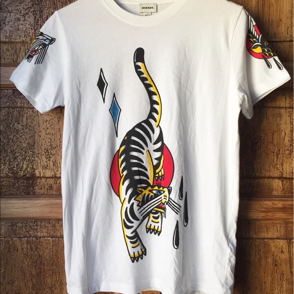 diesel tiger t shirt